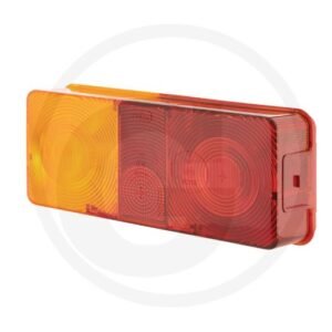 Cabochon feu AR HELLA carré série 40 / 50 / 55 US (gauche)