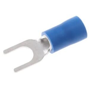 Cosse fourche bleu TE Connectivity